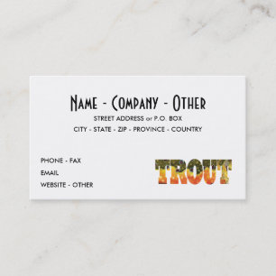 Customise Your Own Business Card