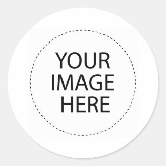 Customise your own classic round sticker