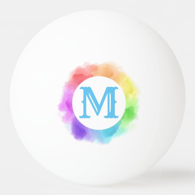 Customise Your Own Colourful Ping Pong Ball (Front)
