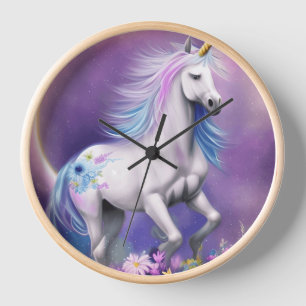 Customise Your Own Custom Made Clock with Unicorn 