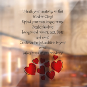 Customise Your Own Decal or Window Cling