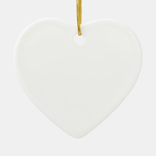 Customise your Own Heart-Shaped Ornament (Front)