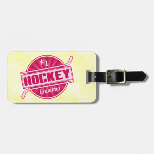 Customise Your Own Hockey Grandma Luggage Tag
