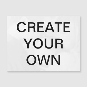 Customise your own magnet