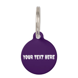 Customise your own  pet tag
