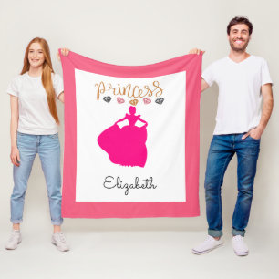 Customise Your Own Princess Fleece Blanket