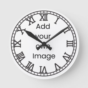 Customise Your Own (Roman Numerals) Wall Clock