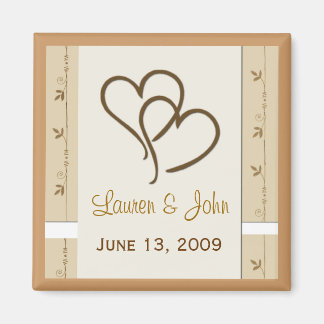 Customise your own save the date... magnet