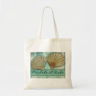 Customise your own seashell design tote bag