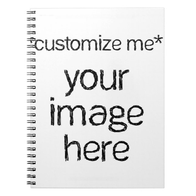 Customise Your Own Spiral Notebook (Front)