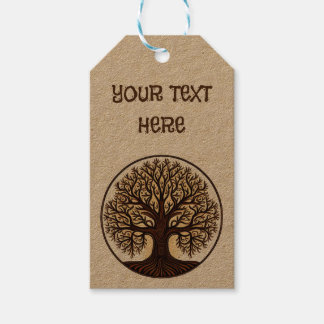Customise your own Tree of Life Gift Tags