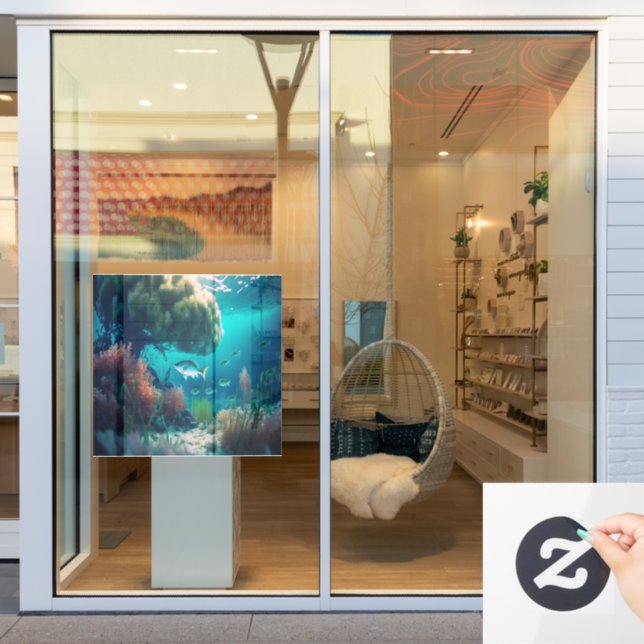 Customise Your Own Underwater Sea Life for Fish on (Store Window)