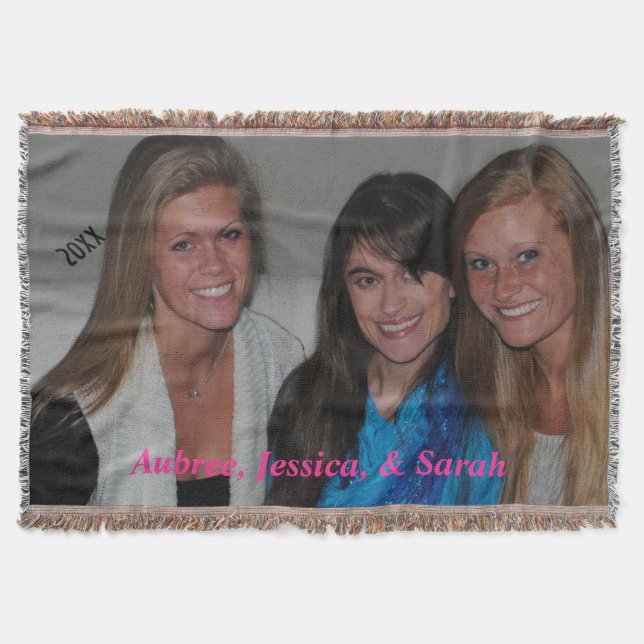 Customise Your Throw Blanket (Front)