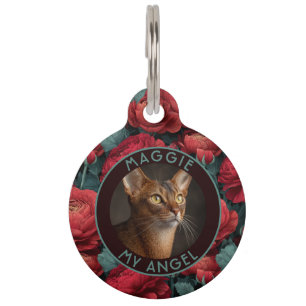 Customised Animal Lover Gift Ranunculus Pet Tag
