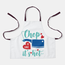 Customised Aprons with Playful Kitchen Quotes