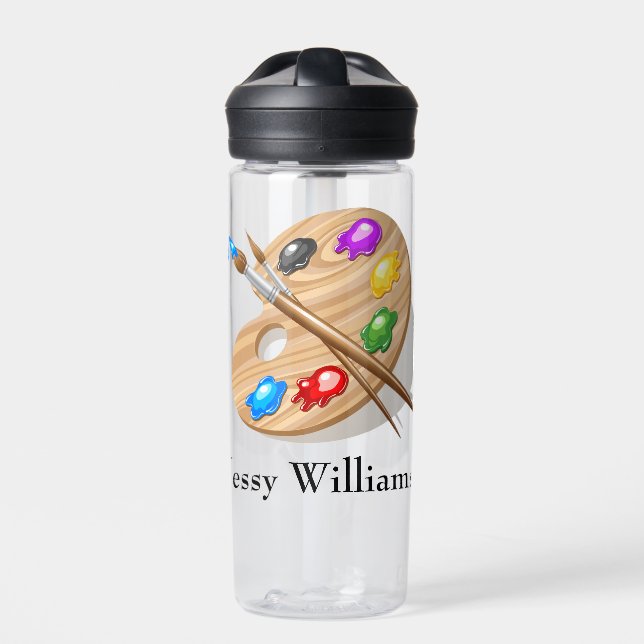Customised Artist  Water Bottle (Front)
