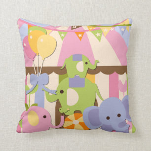 Customised Baby Circus Pillow