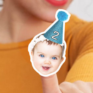 Customised Baby Face Photo Party Milestone Birthdy