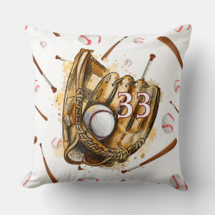 Customised Baseball No. Cushion