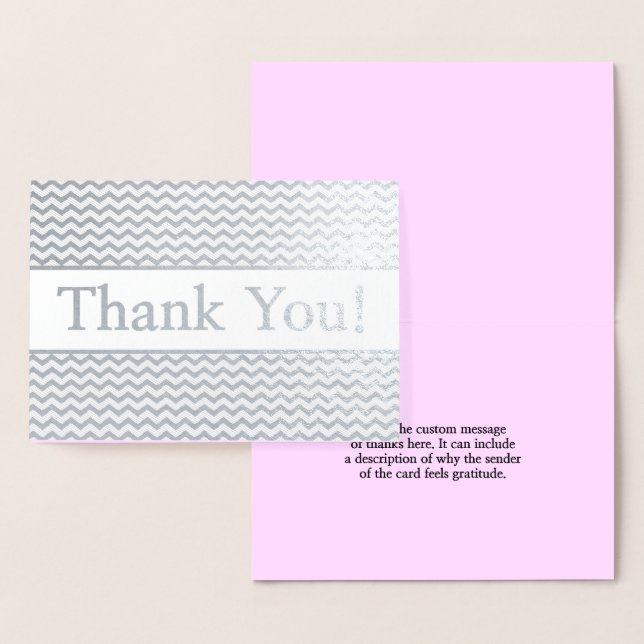 Customised & Basic "Thank You!" Card (Display)