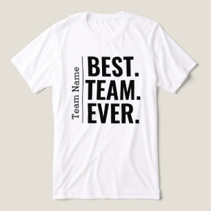 Customised Best Team Ever Teammate Coworker Gift Tri-Blend Shirt