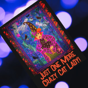 Customised Bewitching Spooky Halloween Night  Postcard