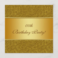 Customised Birthday Party Invitations