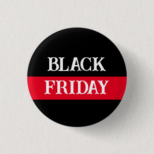 Customised "Black Friday" or Name 3 Cm Round Badge