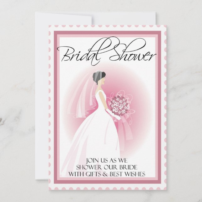 Customised Bridal Shower Invitation (Front)