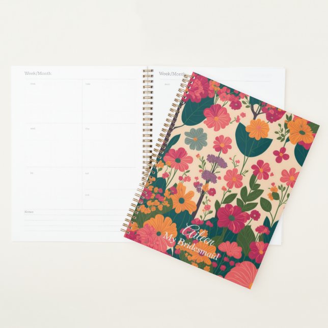 Customised Bridesmaid Gift Idea Planner (Display)