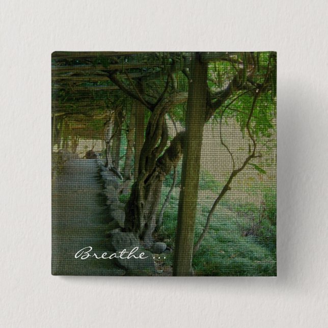 Customised Button - Breathe (Front)