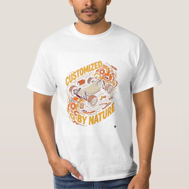 Customised By Nature T-Shirt (Front)