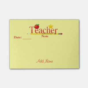 Customised By YOU Teacher Post-it® Notes