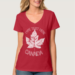 Customised Canada T-shirt Retro Canada Souvenirs