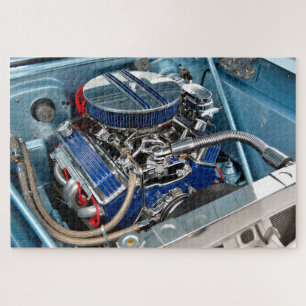 Customised Car Engine Jigsaw Puzzle