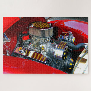 Customised Car Engine Jigsaw Puzzle