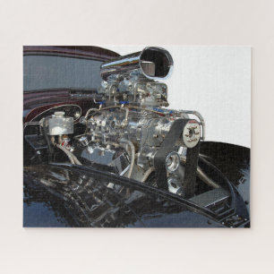 Customised car enging jigsaw puzzle