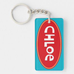Customised "Chloe" Key Ring