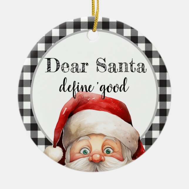 Customised Christmas Ornament  (Front)