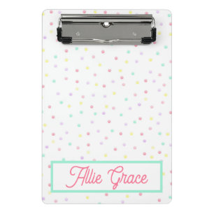 Customised Clipboard - Polkadots