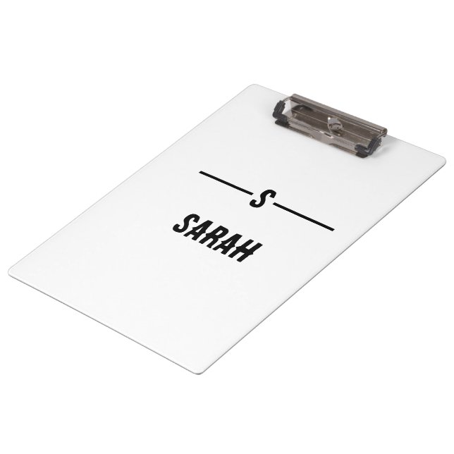 Customised Clipboard – Stylish Office Accessory (Angled)