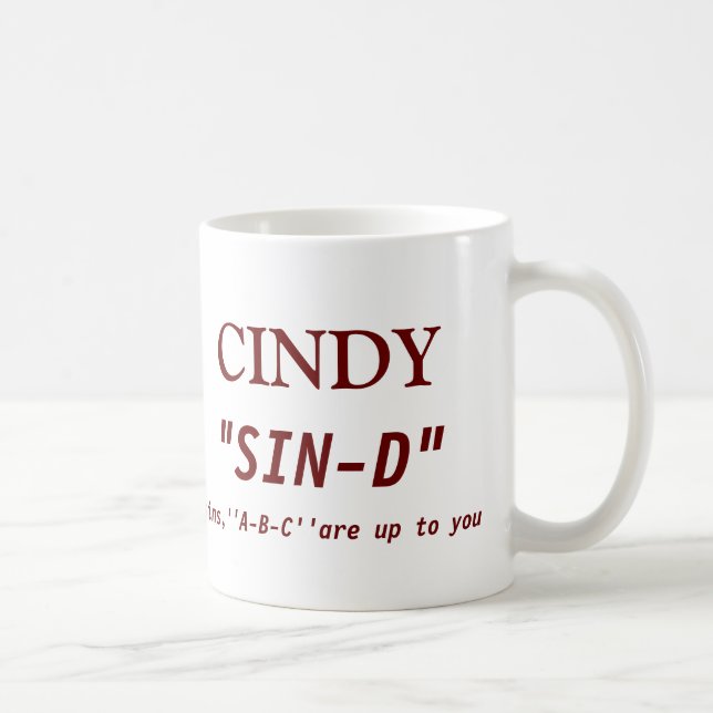 Customised Coffee Cup (Right)