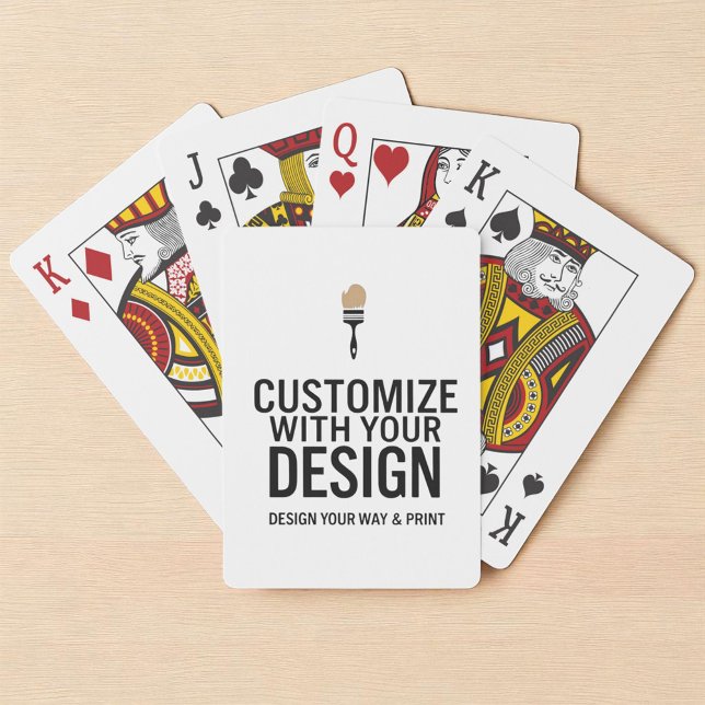 Customised Company Branded Custom Personalised  Playing Cards (Creator Uploaded)