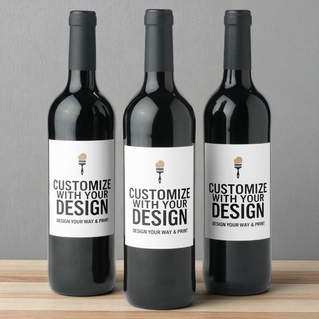 Customised Company Branded Custom Personalised  Wine Label (Creator Uploaded)