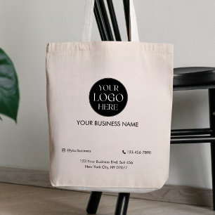 Customised Company Logo Business Promotional Tote Bag