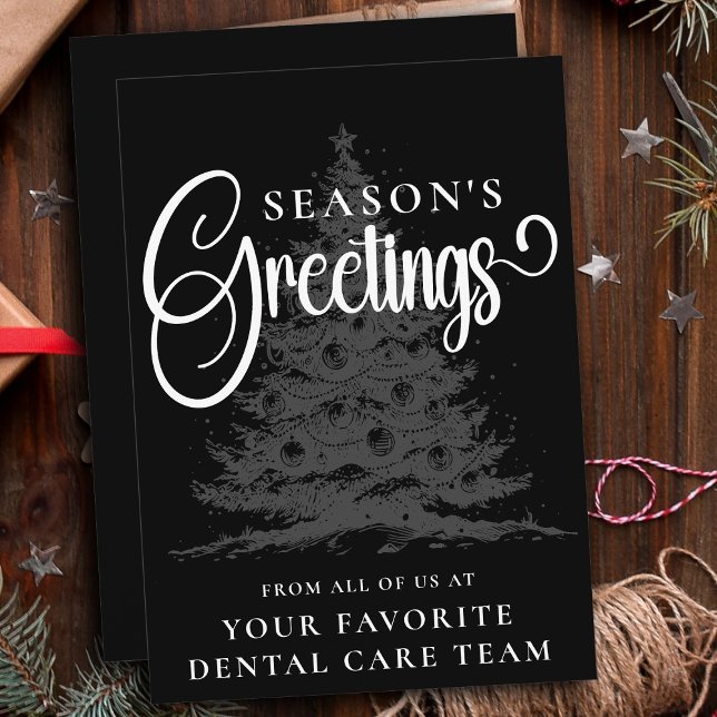 Customised Company Professional Business Christmas Holiday Card (Creator Uploaded)