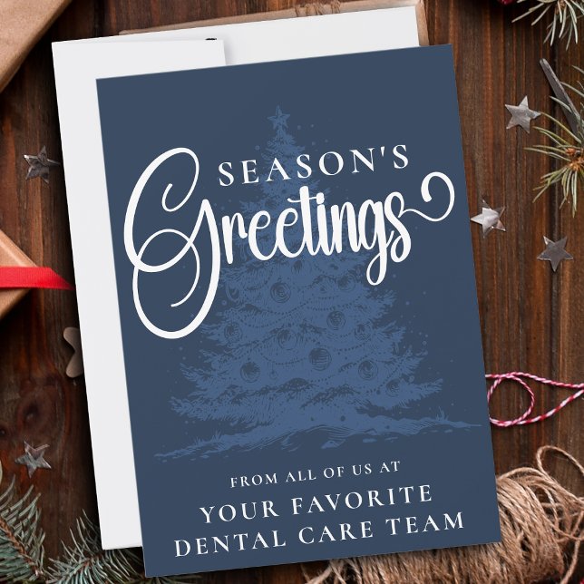 Customised Company Professional Business Christmas Holiday Card (Creator Uploaded)