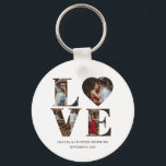 Customised Couple Love Heart 4 Photo Key Ring<br><div class="desc">Show your love for one another with this special couple love heart four photo keychain. Unique design features a romantic "love" on a glossy a beautiful picture of you and your partner. This keychain will be a meaningful reminder of your relationship each time you reach for your keys. Please click...</div>