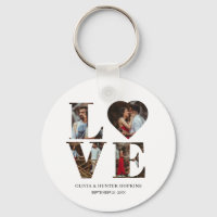 Customised Couple Love Heart 4 Photo
