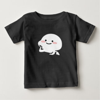 Customised Cute Illustration of Quby Sticker Baby T-Shirt